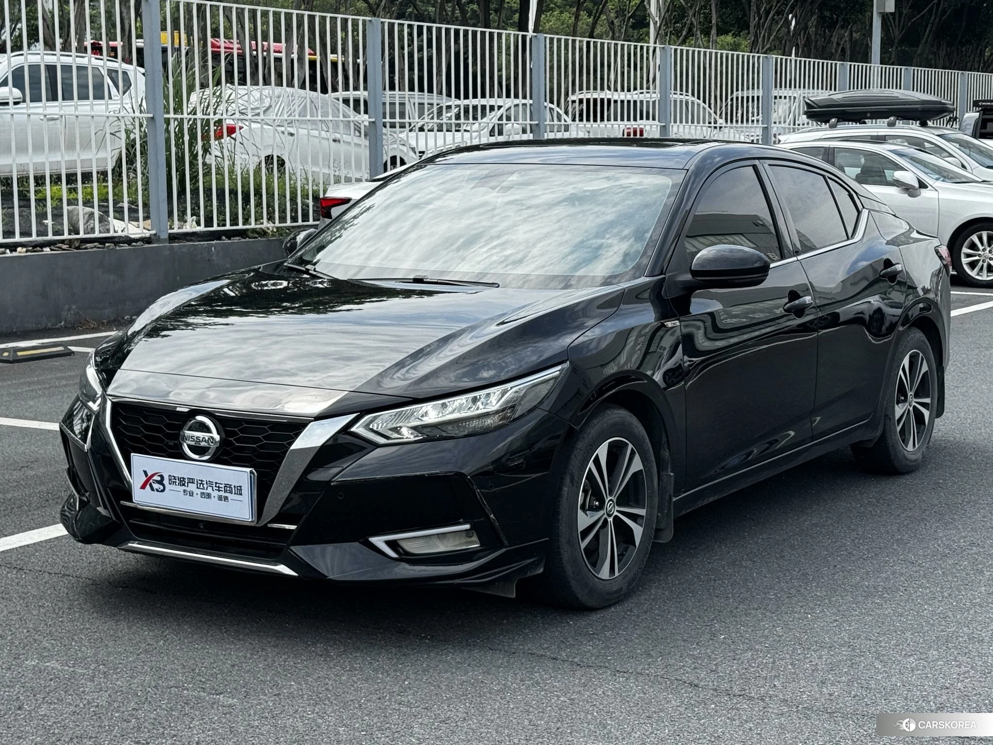 Nissan Sylphy 2021 Черный из Китая