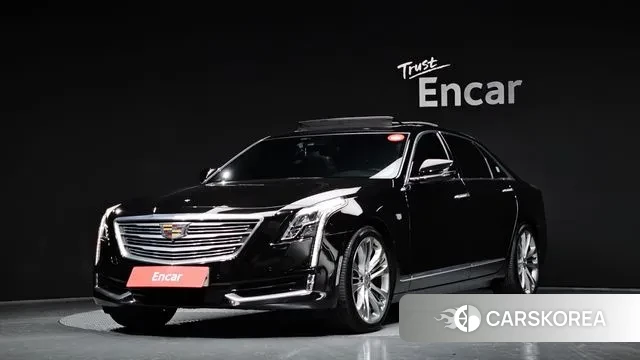 Cadillac CT6 2018 Черный из Кореи