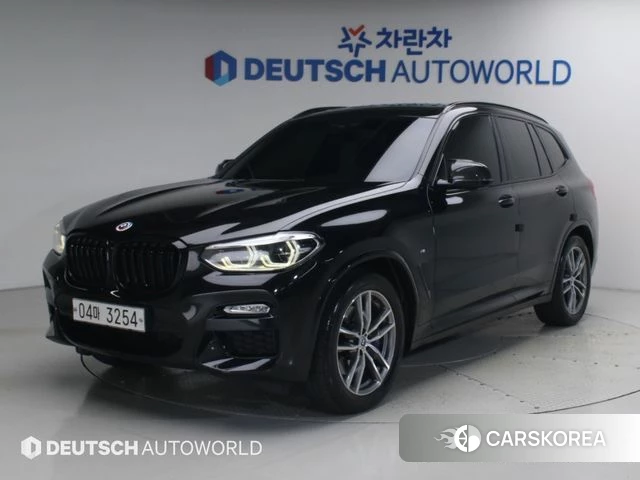 BMW X3 (G01) 2018 Черный из Кореи