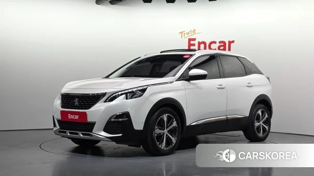 Peugeot 3008 second generation 2018 Белый из Кореи