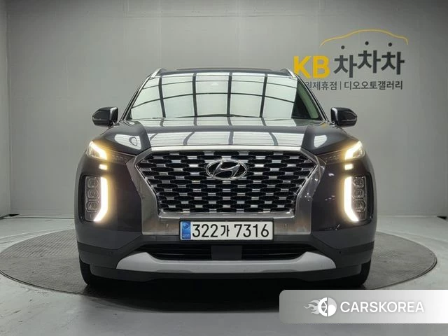 Hyundai Palisade 2019 Серебристо-серый из Кореи