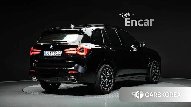 BMW X3 (G01) 2024 Черный из Кореи