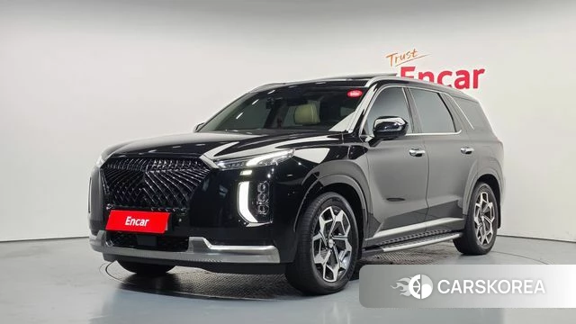 Hyundai Palisade 2021 Черный из Кореи