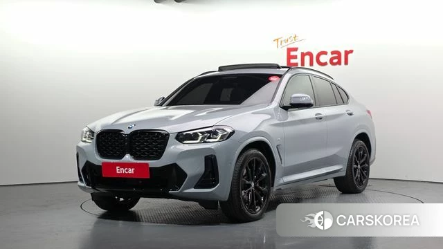 BMW X4 (G02) 2025 Светло-серебряный цвет из Кореи