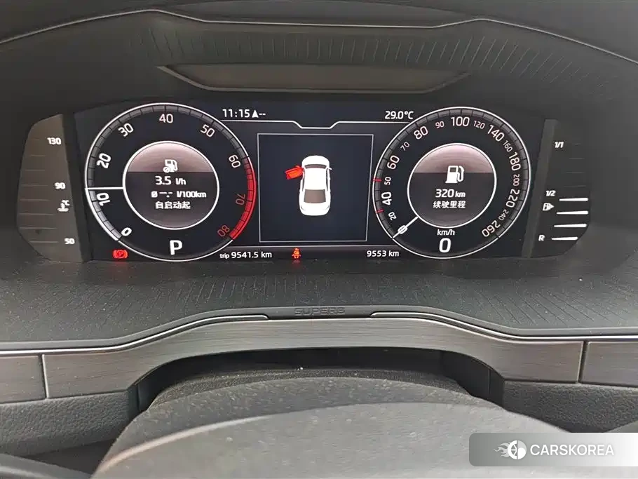 Skoda Superb 2024 Черный из Китая