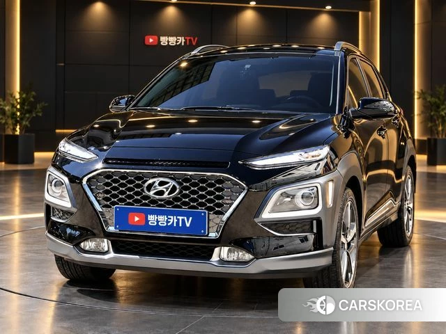 Hyundai Kona 2019 Черный из Кореи