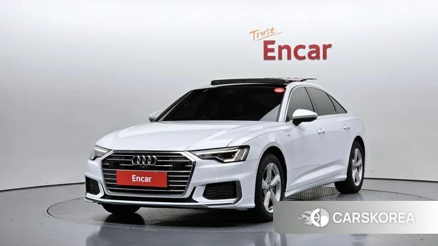 Audi A6 (C8) 2021 Белый из Кореи