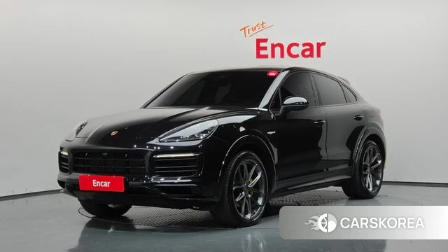 Porsche Cayenne (PO536) 2021 Черный из Кореи