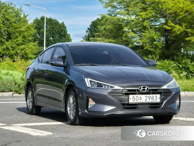 Hyundai The New Avante AD 2019 Синий из Кореи