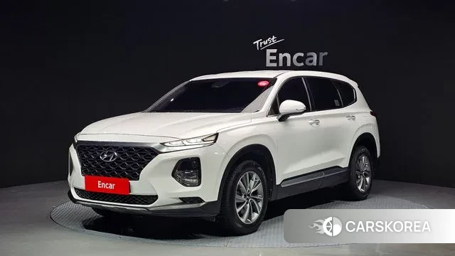 Hyundai Santa Fe TM 2019 Белый из Кореи