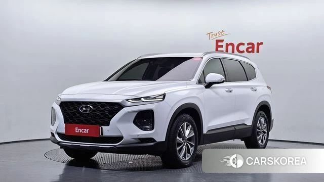 Hyundai Santa Fe TM 2019 Белый из Кореи