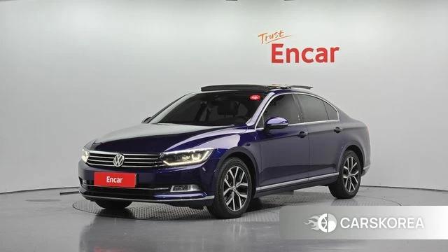 Volkswagen Passat GT (B8) 2018 Синий из Кореи