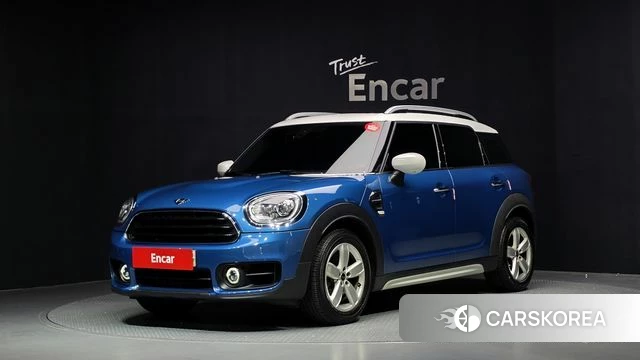 Mini Cooper Countryman 2020 Синий из Кореи