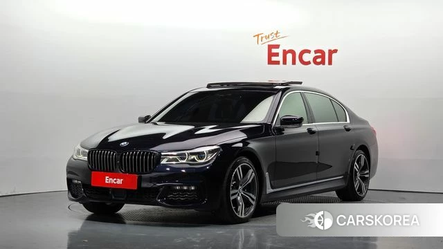 BMW 7 Series (G11) 2018 Черный из Кореи