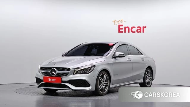 Mercedes-Benz CLA-Class C117 2018 Серебристо-серый из Кореи
