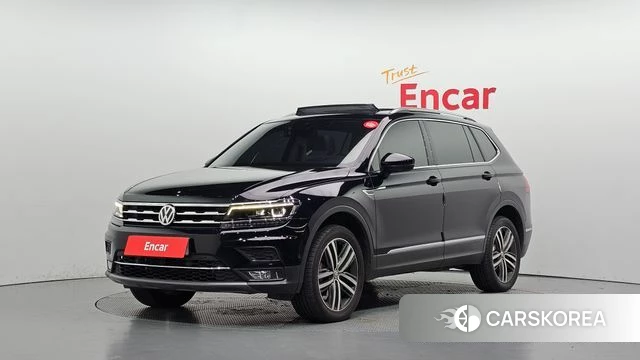 Volkswagen Tiguan Allspace 2020 Черный из Кореи