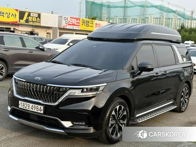Kia Carnival 4th generation 2021 Черный из Кореи