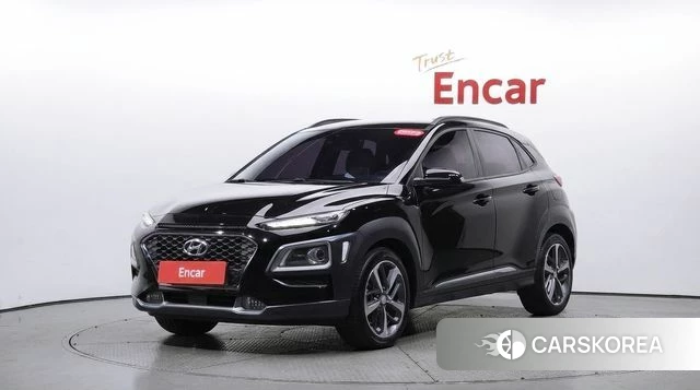 Hyundai Kona 2019 Черный из Кореи