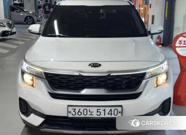 Kia Seltos 2019 Белый из Кореи