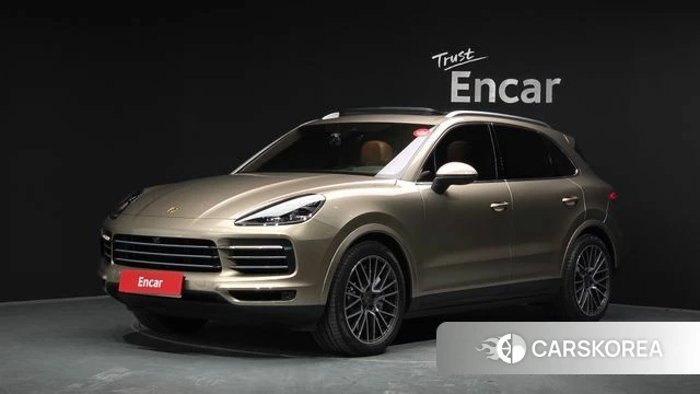 Porsche Cayenne (PO536) 2019 Золотой из Кореи