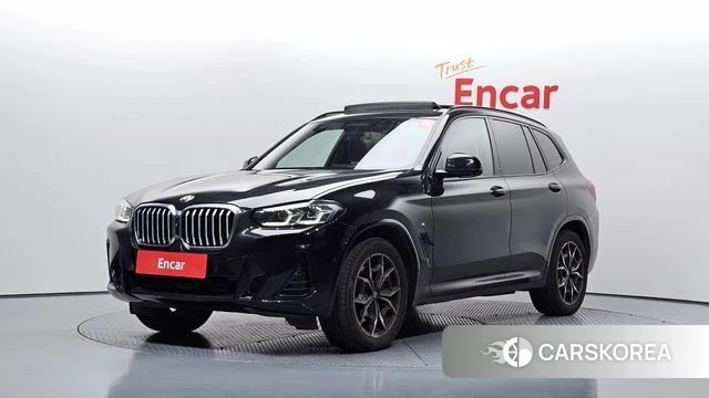 BMW X3 (G01) 2024 Черный из Кореи