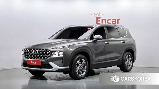Hyundai The New Santa Fe 2021 Серый из Кореи