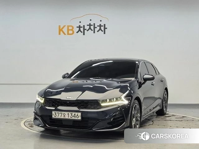 Kia K5 3rd generation 2020 Синий из Кореи