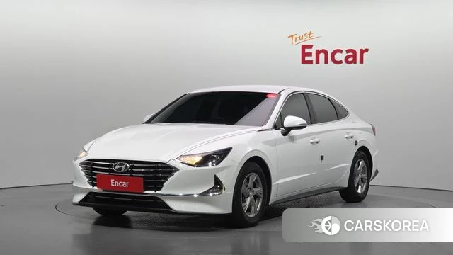 Hyundai Sonata (DN8) 2022 Белый из Кореи