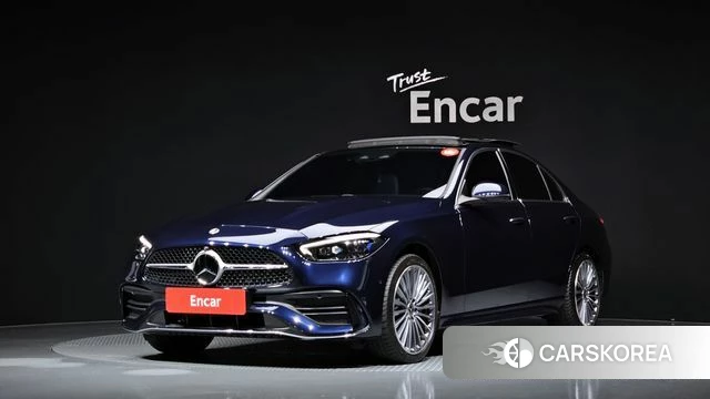 Mercedes-Benz C-Class W206 2022 Синий из Кореи