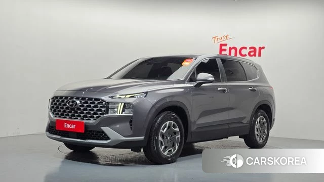 Hyundai The New Santa Fe 2022 Серый из Кореи