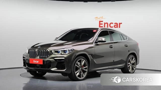 BMW X6 (G06) 2022 Песочный из Кореи