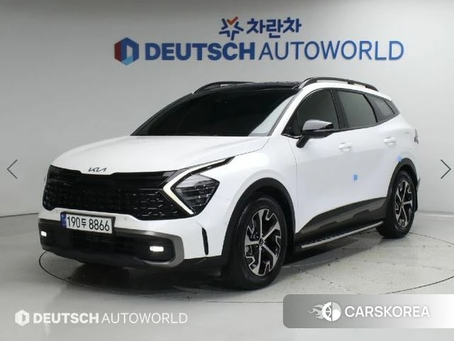 Kia Sportage 5th Generation Hybrid 2024 Белый из Кореи