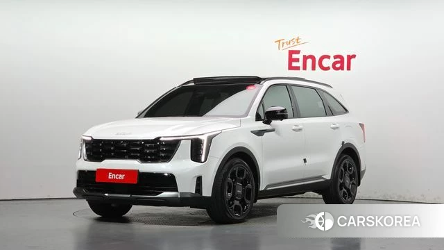 Kia The New Sorento 4th Generation 2023 Белый из Кореи
