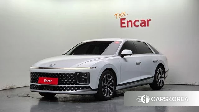 Hyundai Grandeur (GN7) 2023 Белый из Кореи