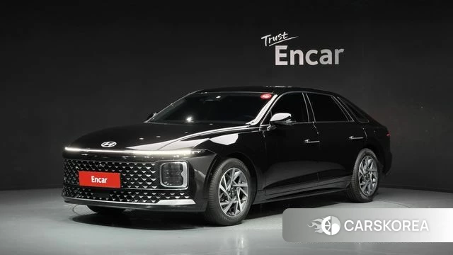 Hyundai Grandeur (GN7) 2023 Черный из Кореи