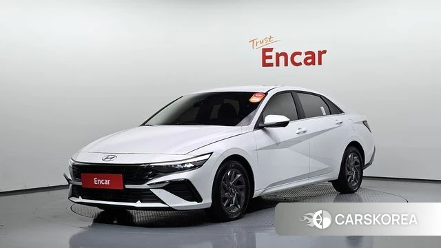 Hyundai The New Avante (CN7) 2023 Белый из Кореи