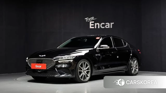 Genesis The New G70 2022 Черный из Кореи