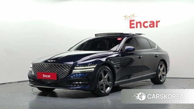 Genesis G80 (RG3) 2020 Синий из Кореи