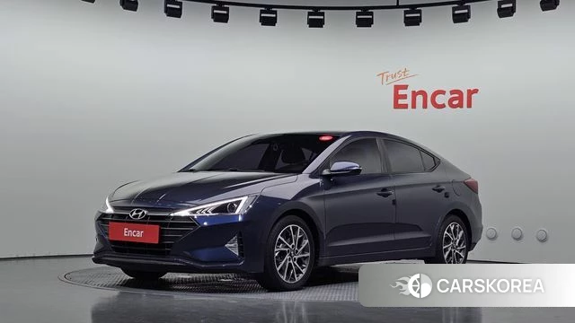 Hyundai The New Avante AD 2018 Синий из Кореи