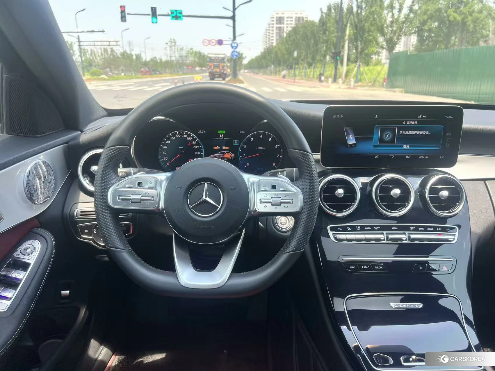 Mercedes-Benz C-class 2020 Темно-серый из Китая