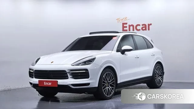 Porsche Cayenne (PO536) 2022 Белый из Кореи