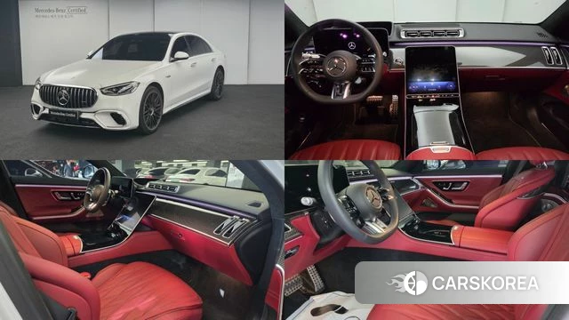 Mercedes-Benz S-Class W223 2026 Белый из Кореи