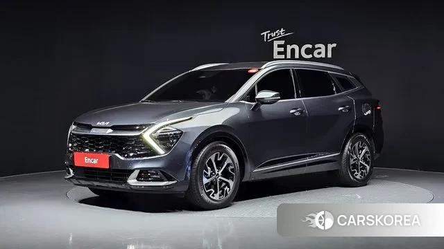 Kia Sportage 5th Generation Hybrid 2021 Серый из Кореи