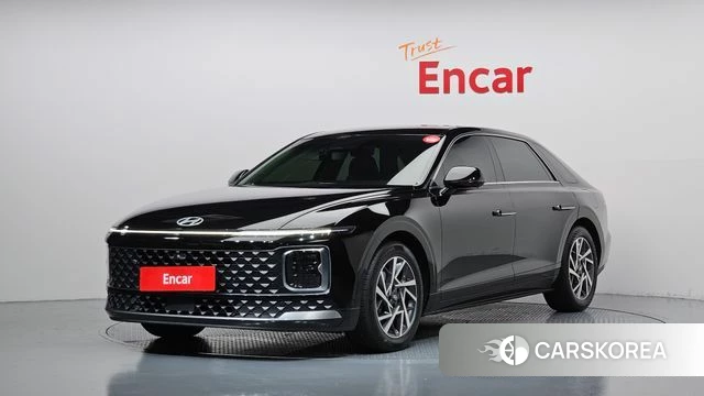 Hyundai Grandeur (GN7) 2023 Черный из Кореи
