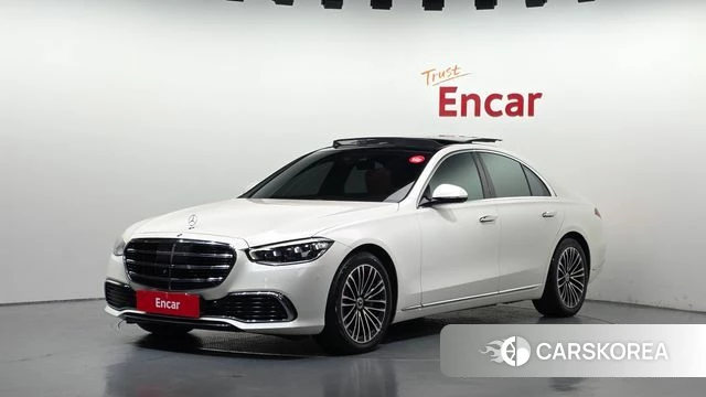 Mercedes-Benz S-Class W223 2022 Белый из Кореи