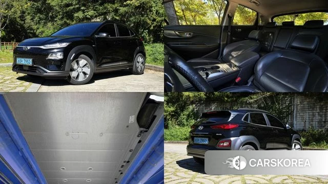 Hyundai Kona Electric 2019 Черный из Кореи