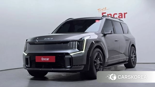 Kia EV9 2024 Серый из Кореи