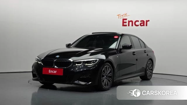 BMW 3 Series (G20) 2022 Черный из Кореи