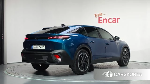 Peugeot 408 2023 Синий из Кореи