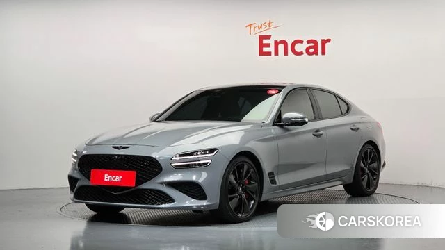 Genesis The New G70 2022 Цвет галактики из Кореи